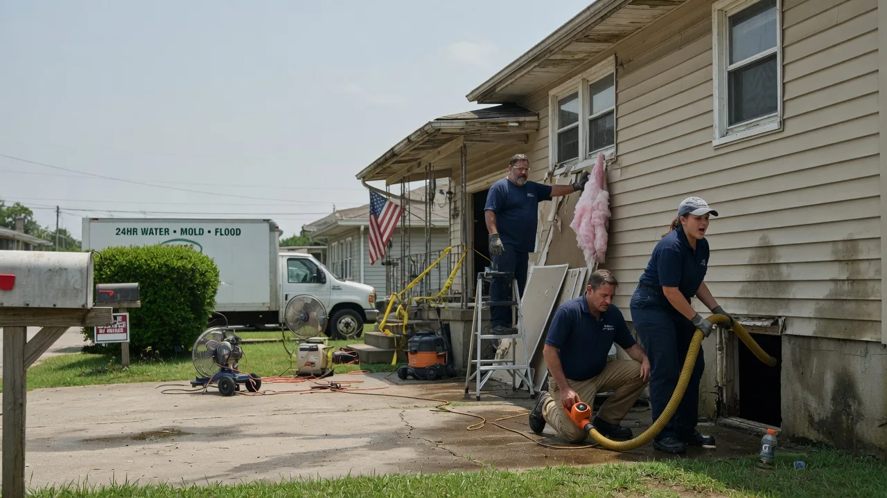 Water Damage Repair in Calhoun City, MS near me